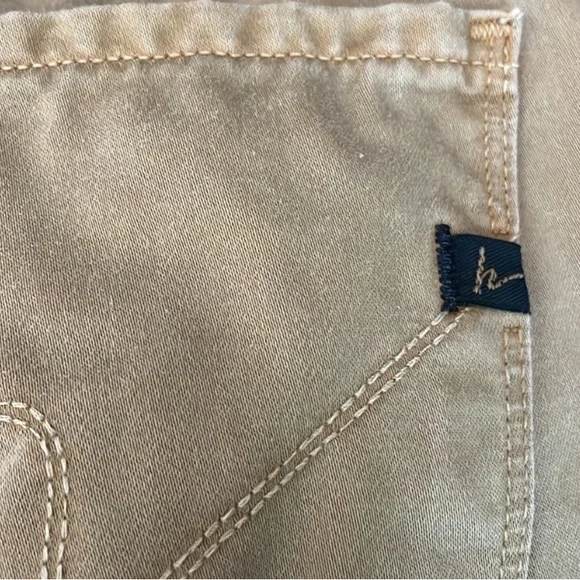 Citizens of Humanity “Ingrid” khaki low rise flare jeans - Picture 4 of 4